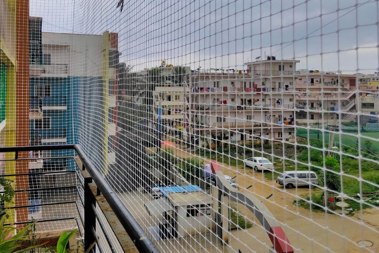 Pigeon Nets for Balcony in Bangalore. Call 9964458892 for Quote